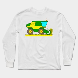 Combine Harvester Long Sleeve T-Shirt